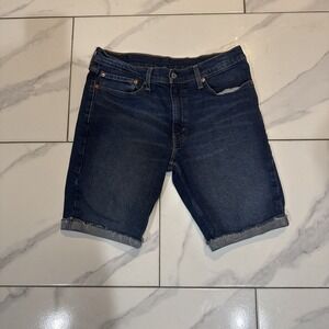 Men's Blue Denim Shorts